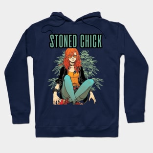 Stoner Girl 420 Canabis Hoodie